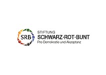 Das Logo der IB-eigenen Stiftung Schwarz-Rot-Bunt